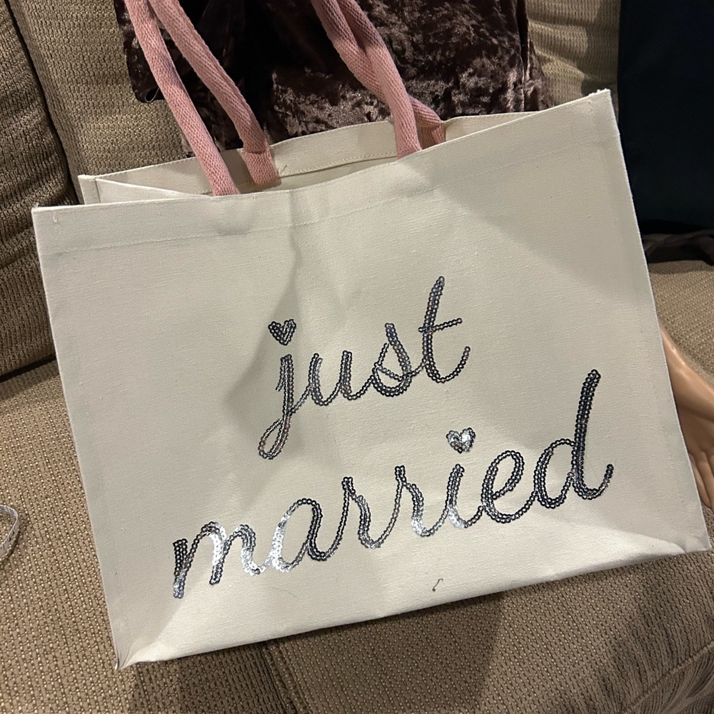 Tote bag for new bride
